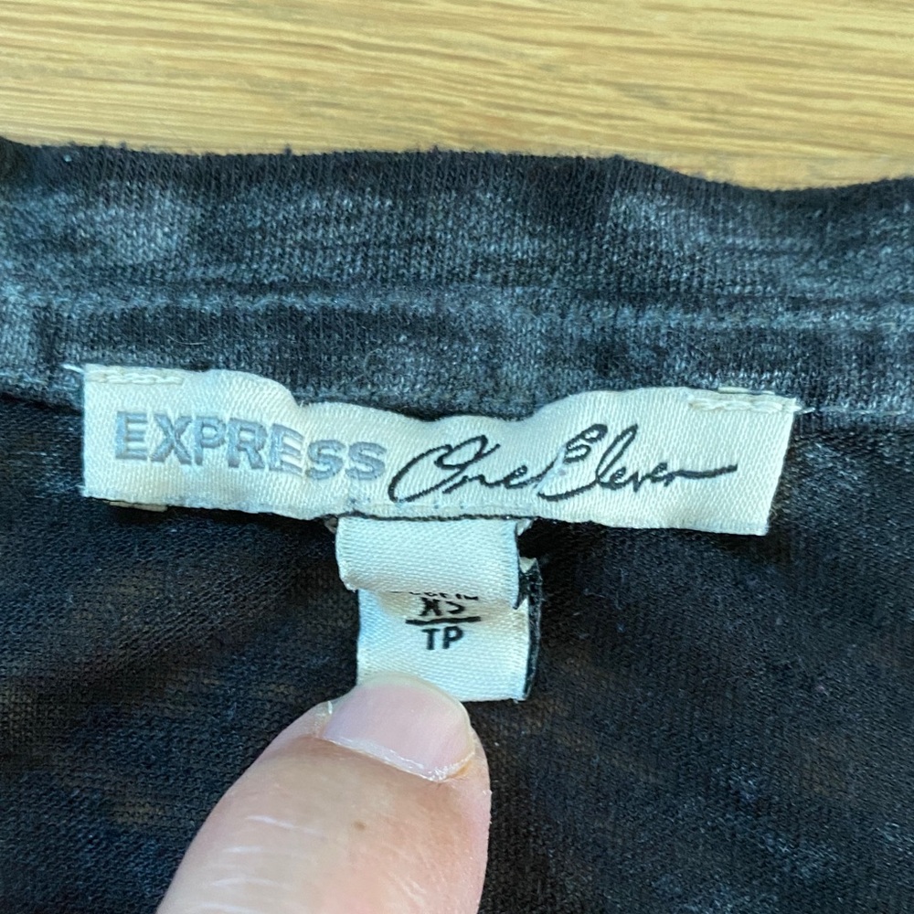 Express Black Muscle Tee with Gold Text Run Now Wine Later - Picture 3 of 6